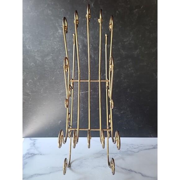 Brass Plated Santa Sleigh Vintage Christmas Decor - Picture 5 of 10